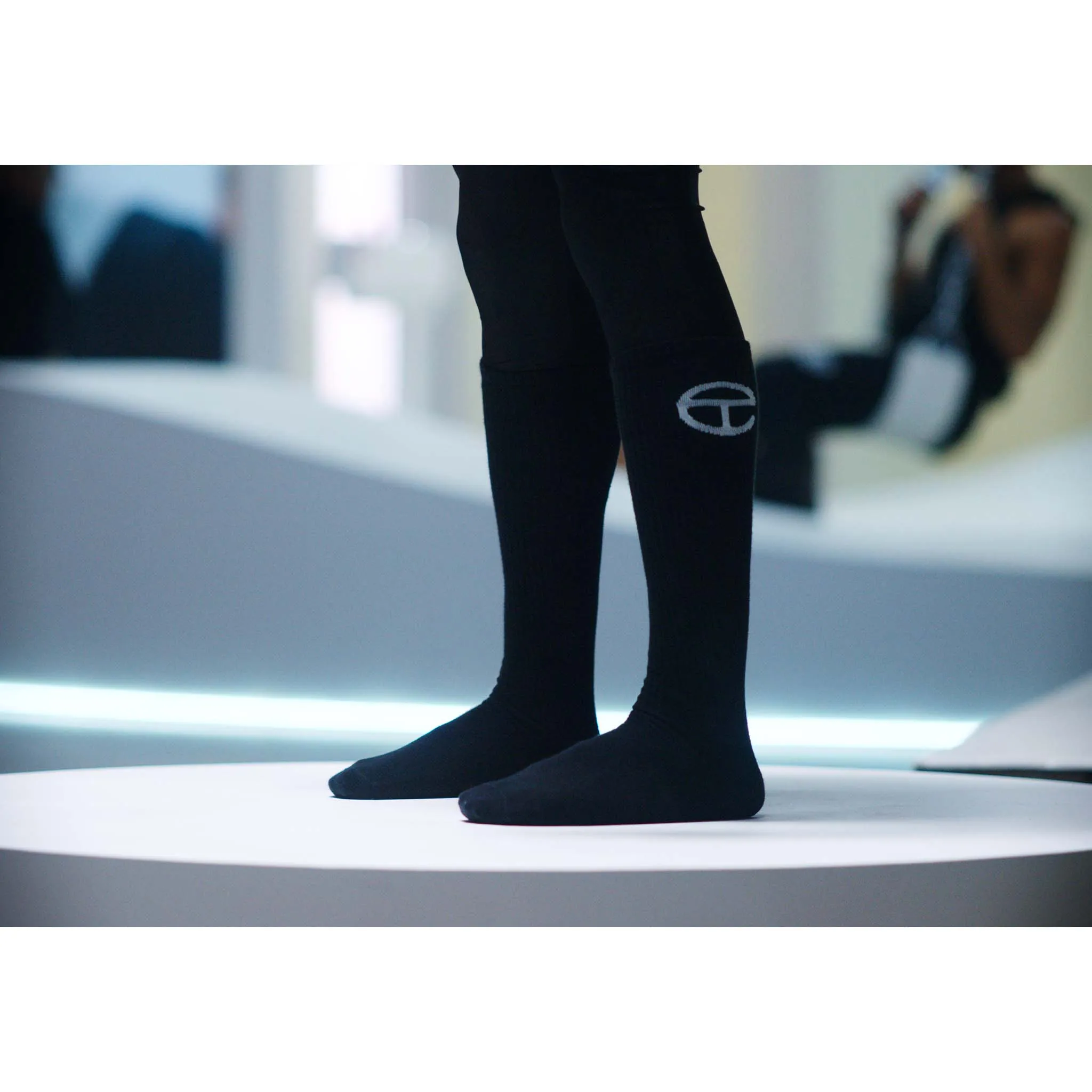 Telfar Logo Socks - Black sold by Telfar product image thumbnail 3