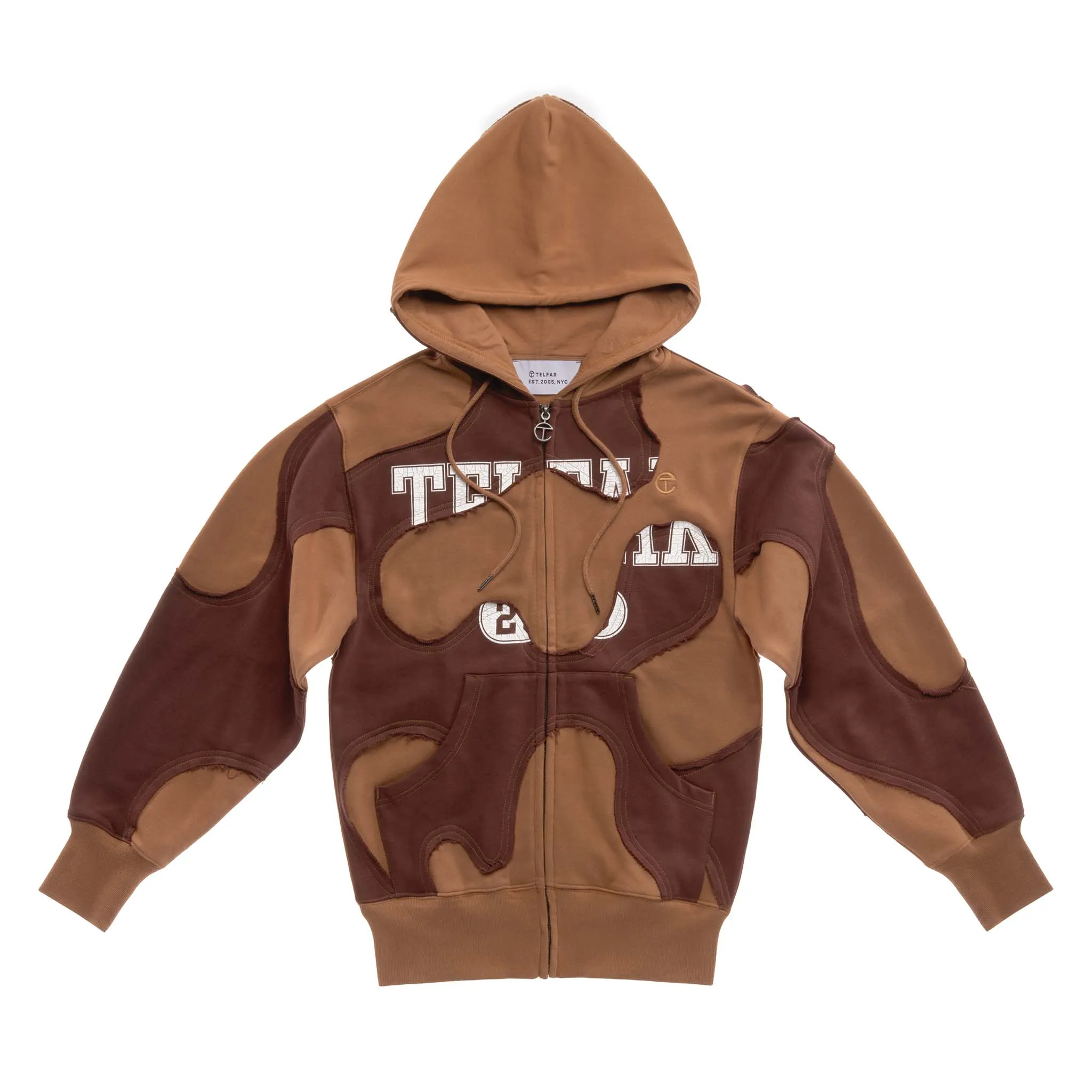 Camo Hoodie - Chocolate sold by Telfar