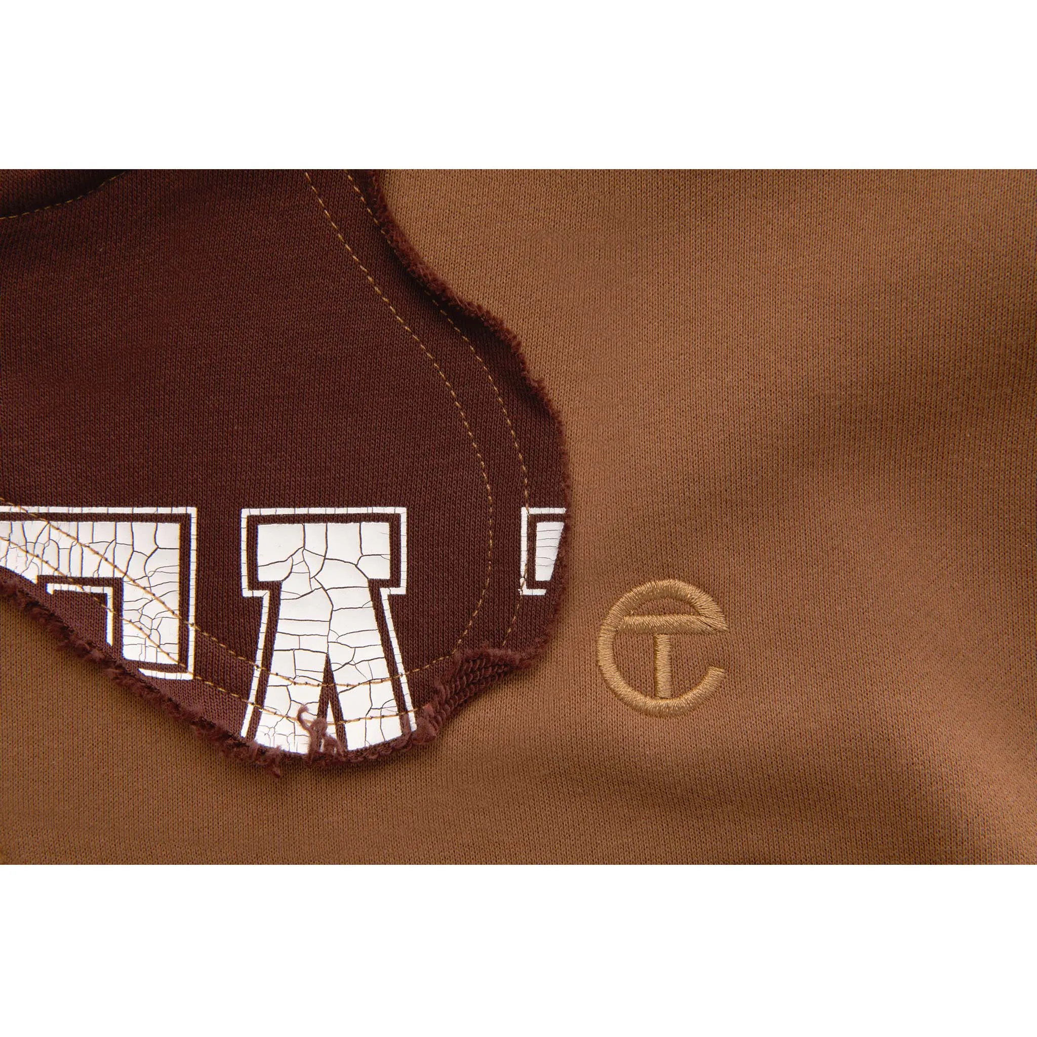 Camo Hoodie - Chocolate sold by Telfar product image thumbnail 3