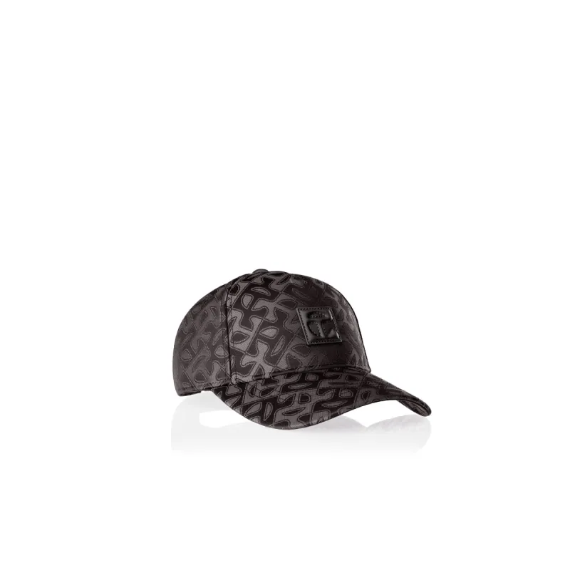 Jacquard Logo Hat - Black Monogram made by Telfar