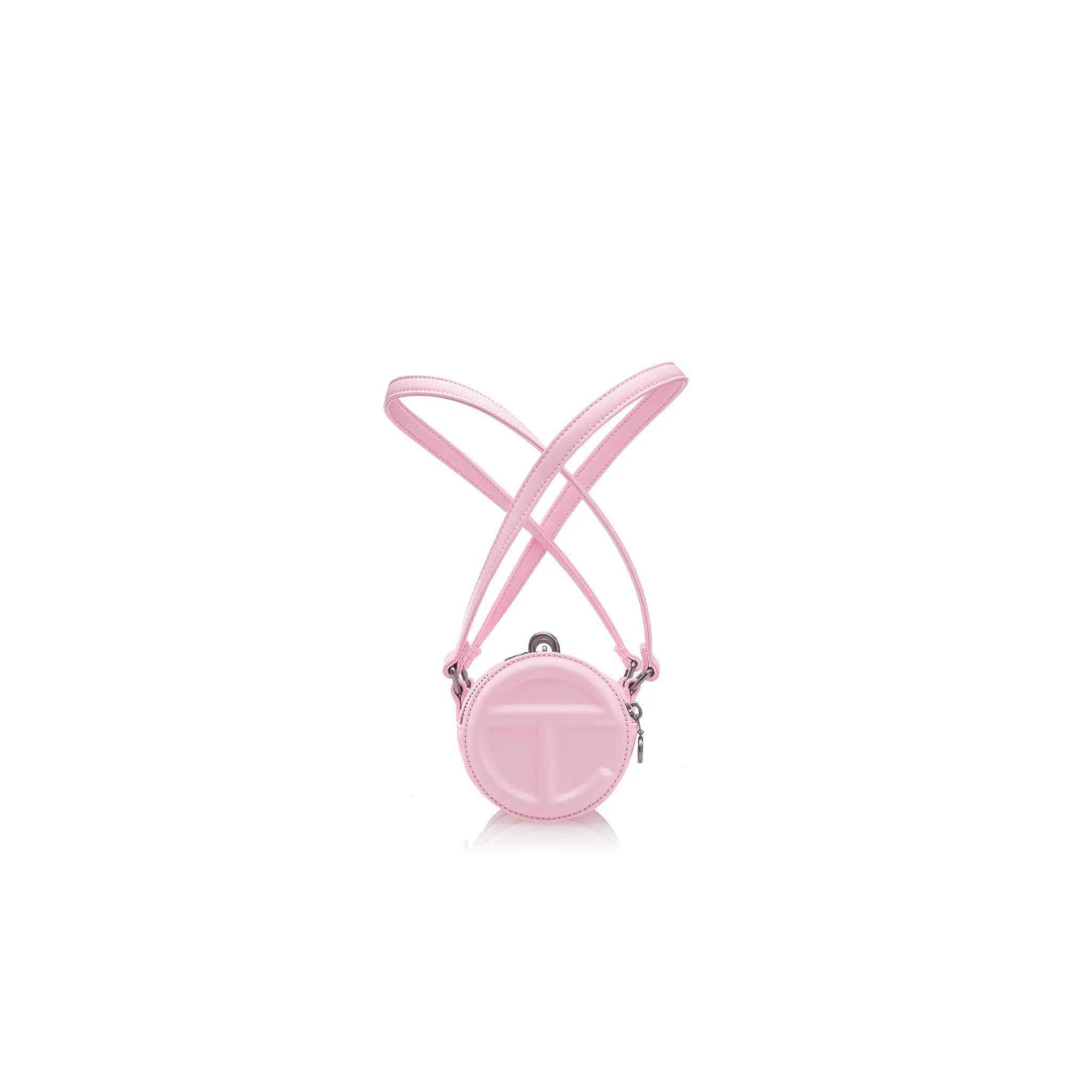 Small Jacquard Telfar Duffle - Bubblegum Monogram sold by Telfar product image thumbnail 2