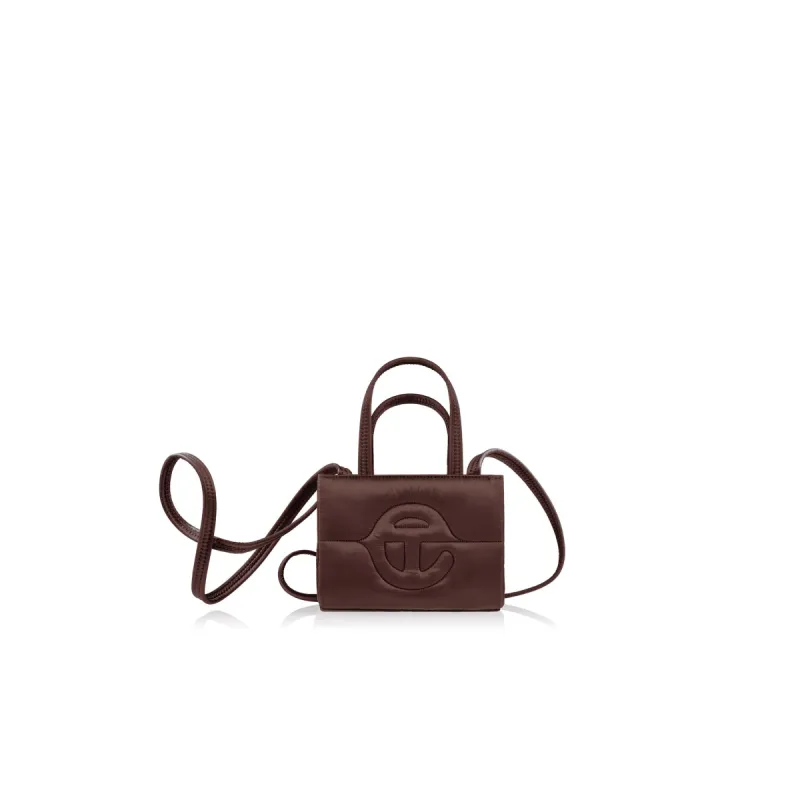 Small Puff Shopper - Chocolate sold by Telfar