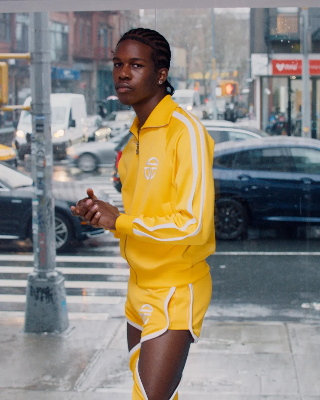 Thigh Hole Track Pant - Yellow sold by Telfar product image thumbnail 5