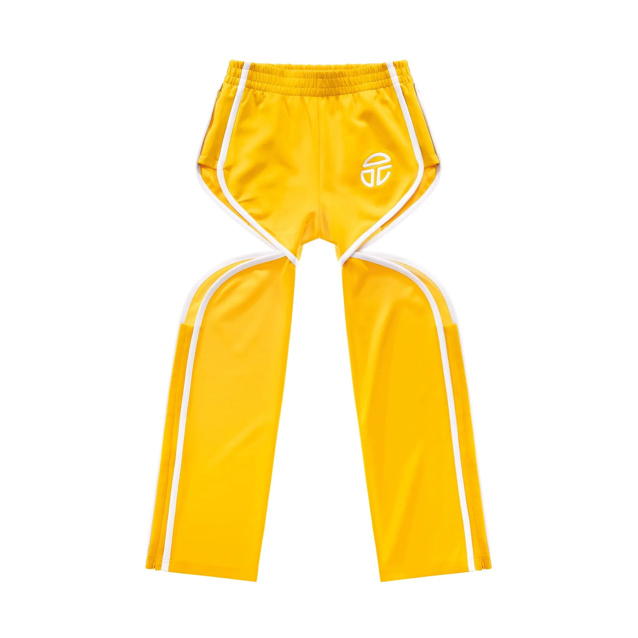 Thigh Hole Track Pant - Yellow sold by Telfar