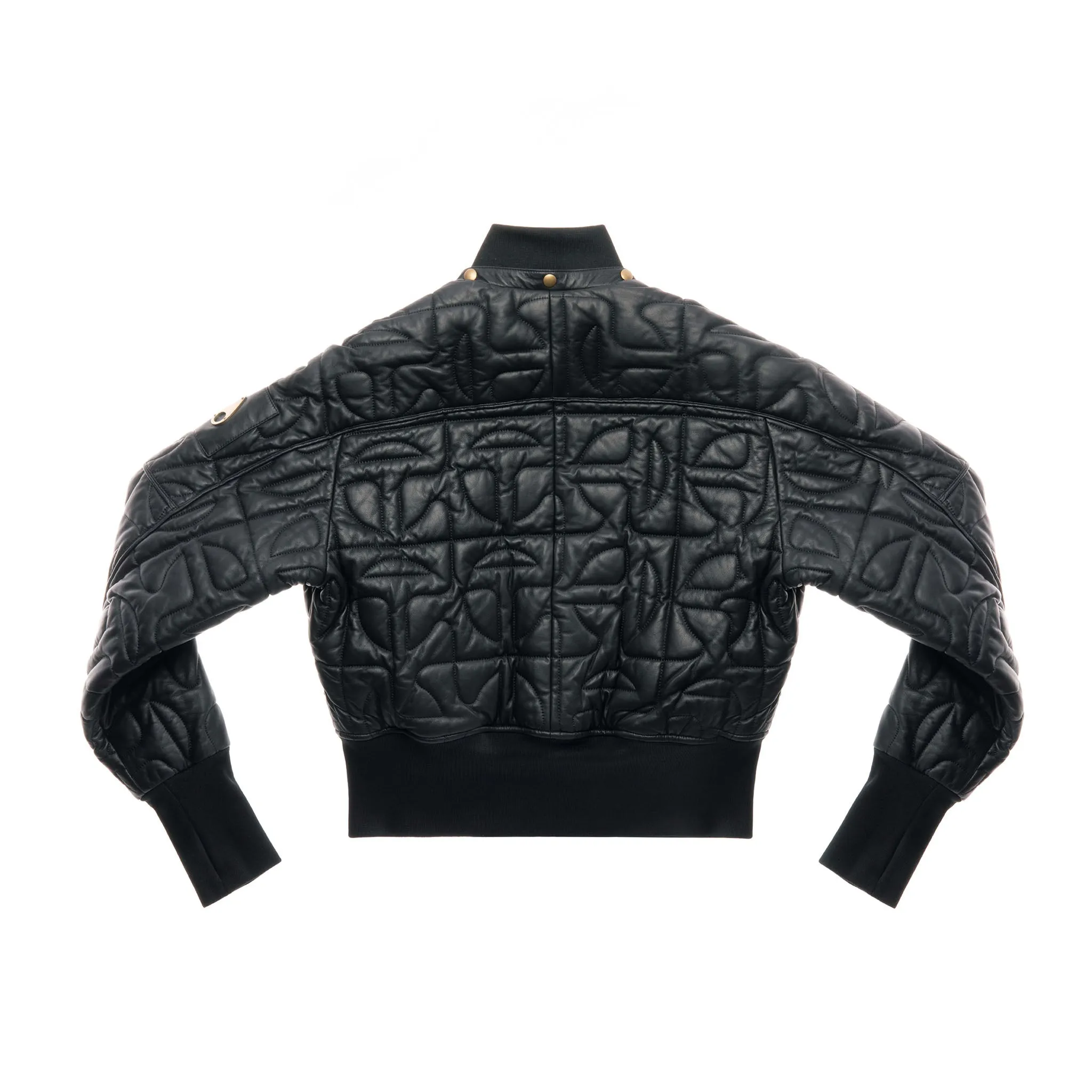 Moose Knuckles x Telfar Quilted Bomber - Leather/Fox sold by Telfar product image thumbnail 3