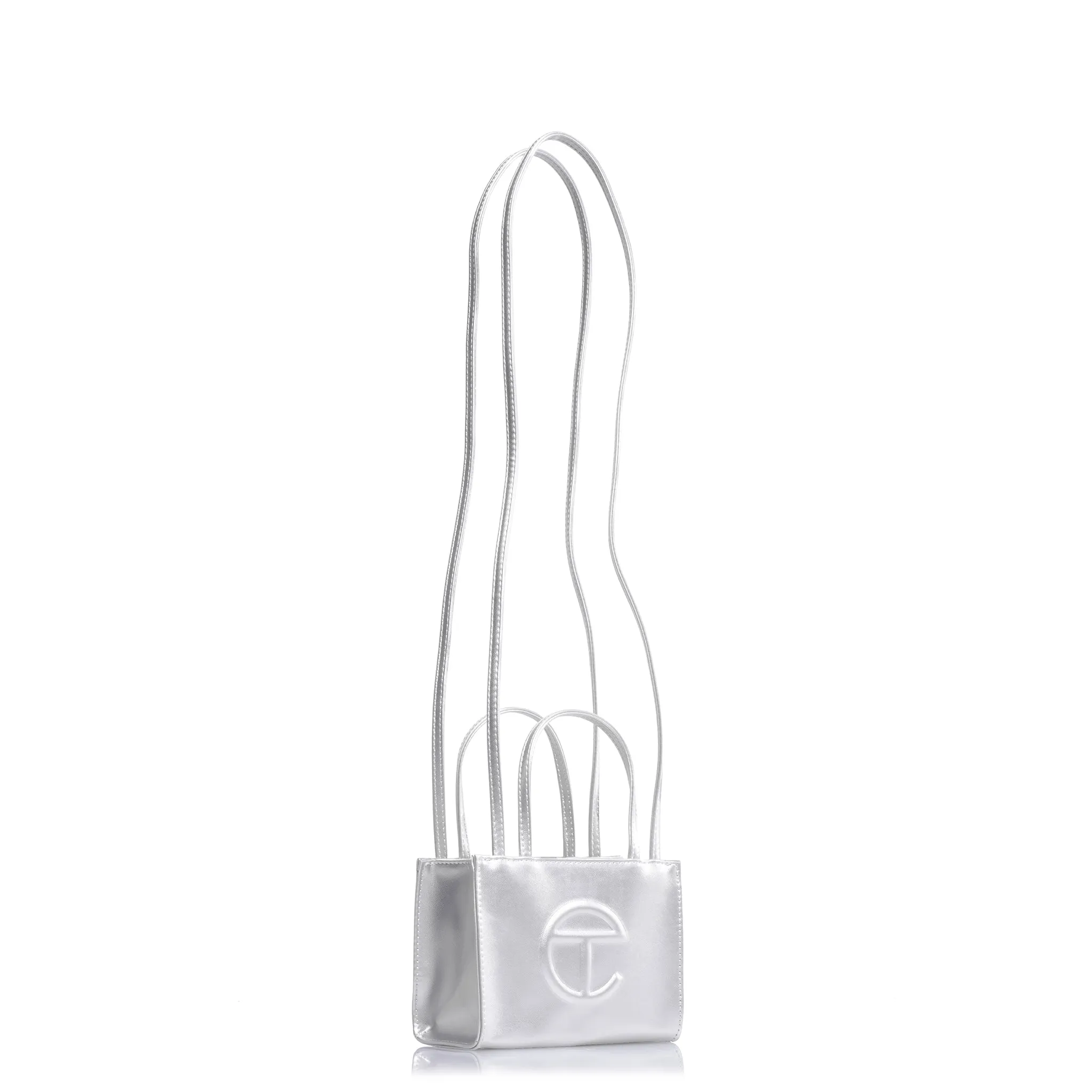 Small Shopping Bag - Silver sold by Telfar product image thumbnail 2