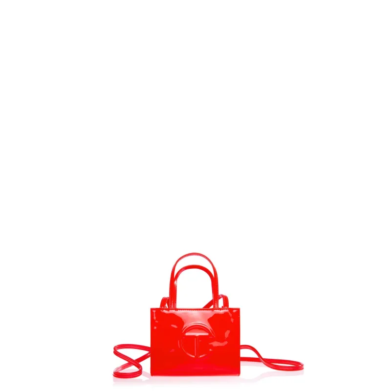 Small Shopping Bag - Red Patent sold by Telfar