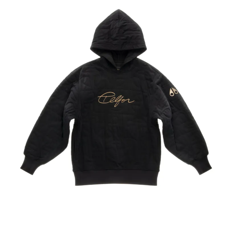 Moose Knuckles x Telfar Quilted Hoodie - Black sold by Telfar