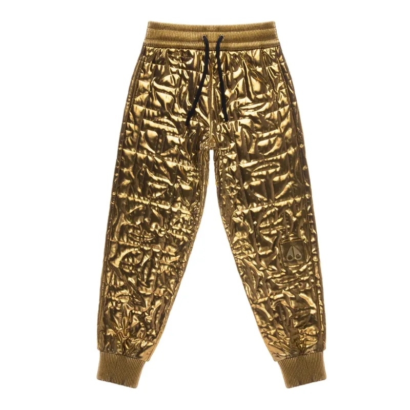 Moose Knuckles x Telfar Quilted Sweatpant - Gold sold by Telfar