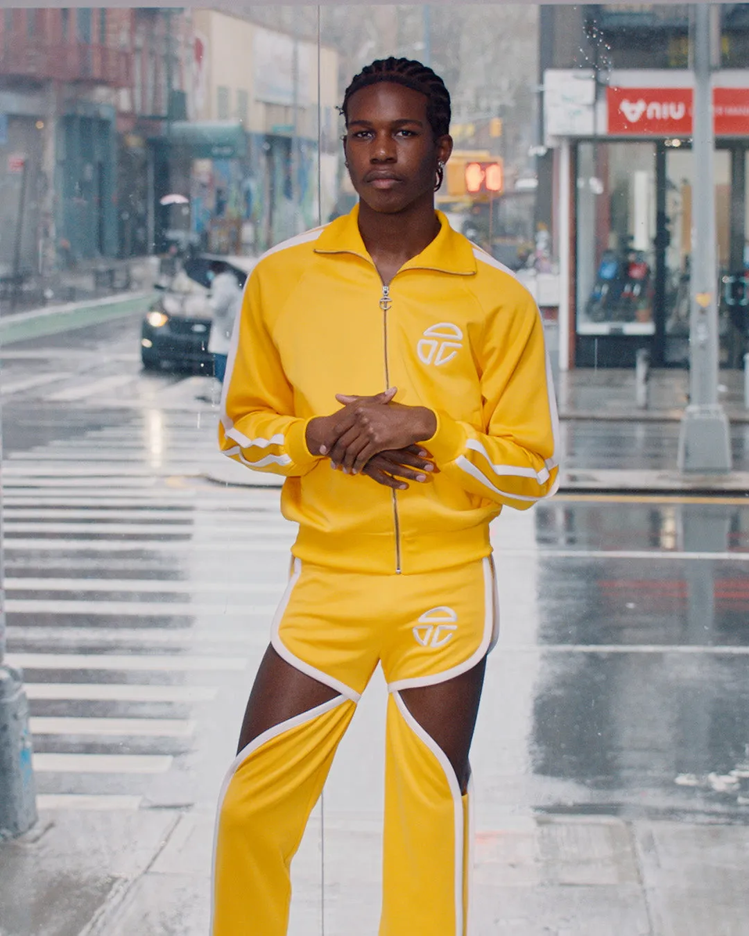 Track Jacket - Yellow sold by Telfar product image thumbnail 5