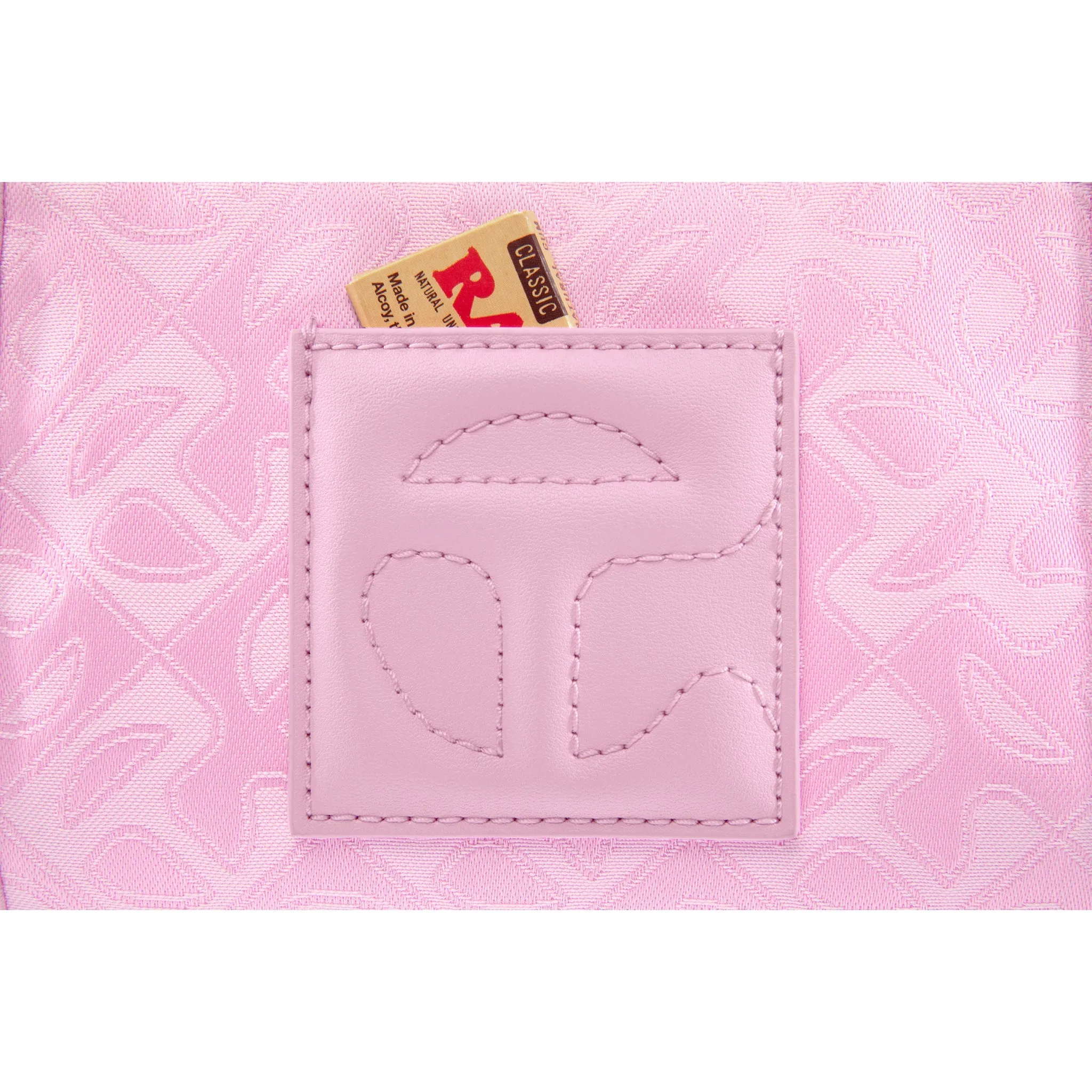 Small Jacquard Shopper - Bubblegum Monogram sold by Telfar product image thumbnail 3