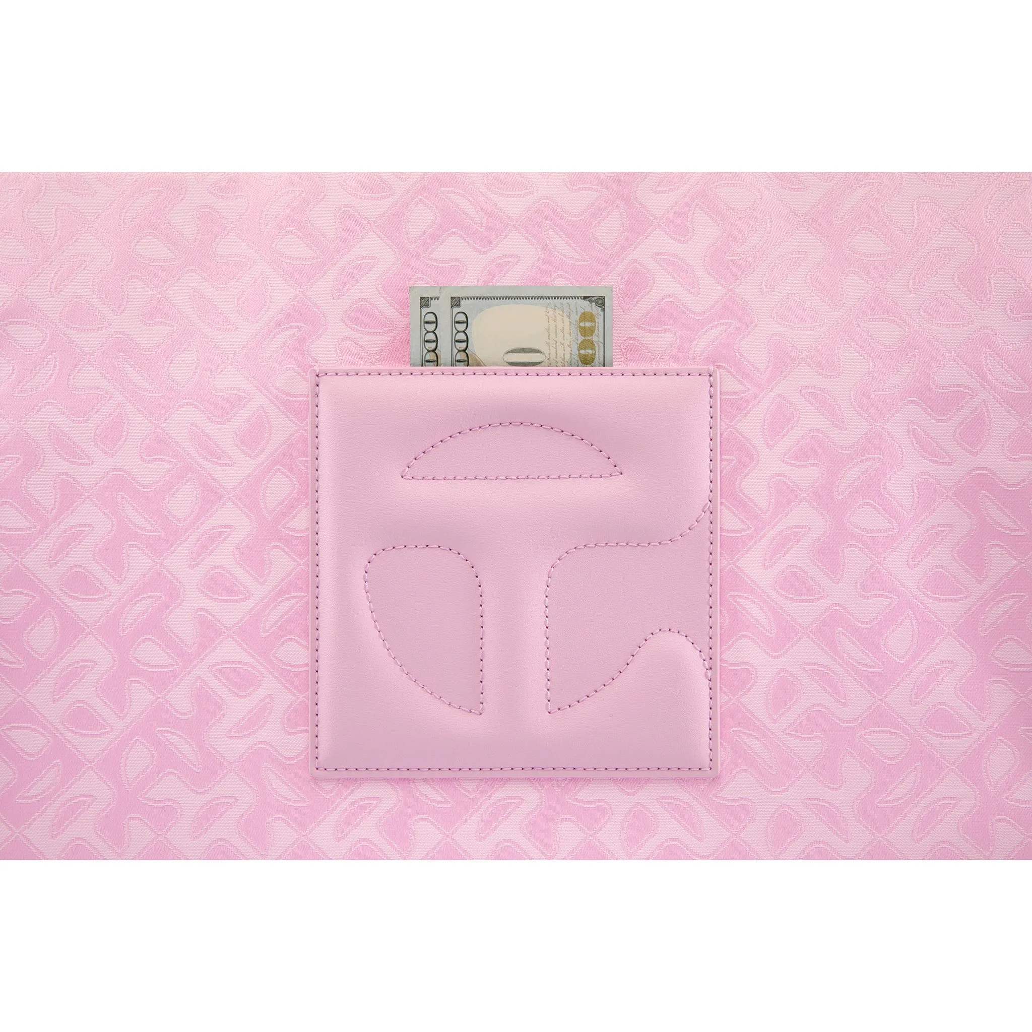 Medium Jacquard Shopper - Bubblegum Monogram sold by Telfar product image thumbnail 3