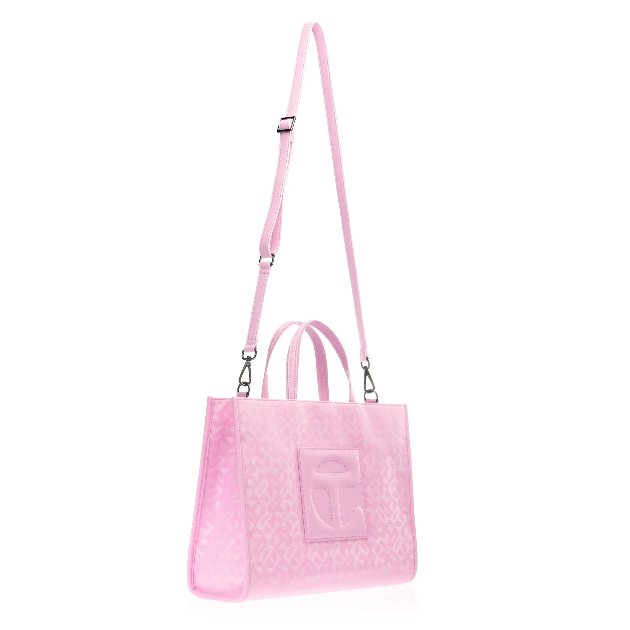 Medium Jacquard Shopper - Bubblegum Monogram sold by Telfar product image thumbnail 2