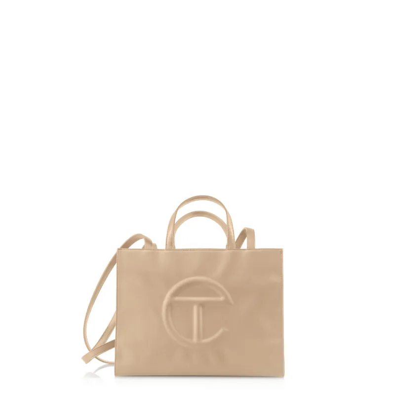 Medium Shopping Bag - Cream sold by Telfar
