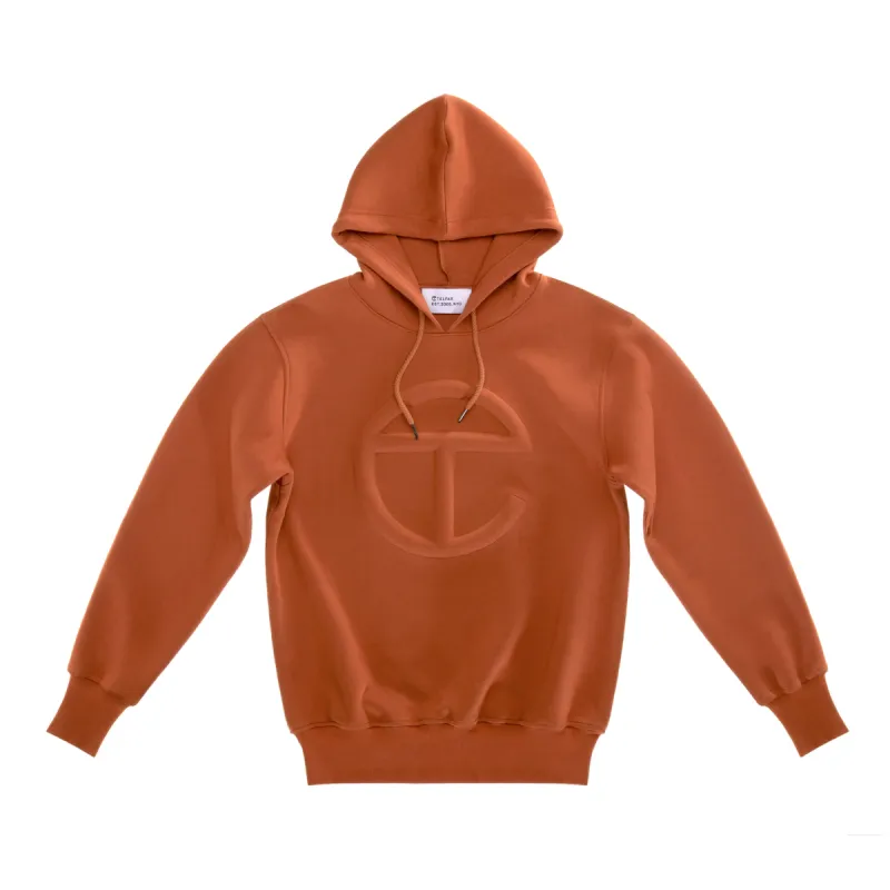 Embossed Hoodie - Tan sold by Telfar