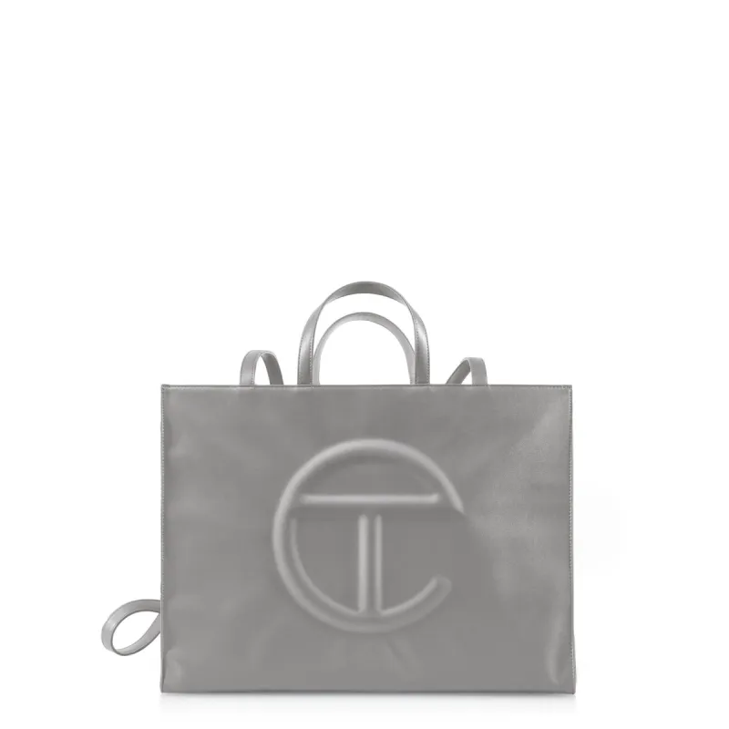 Large Shopping Bag - Grey sold by Telfar