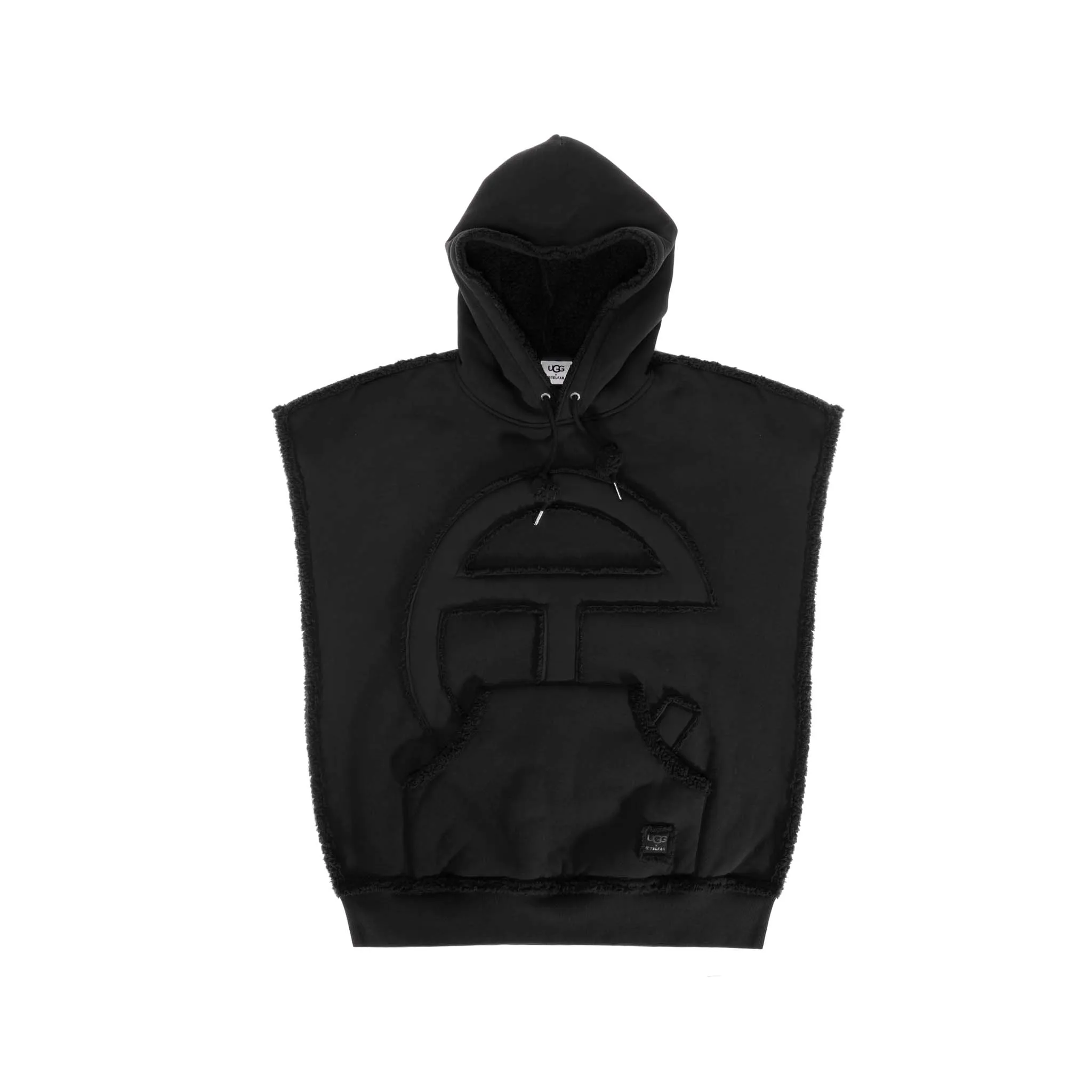 UGG x TELFAR Sideless Hoodie - Black sold by Telfar