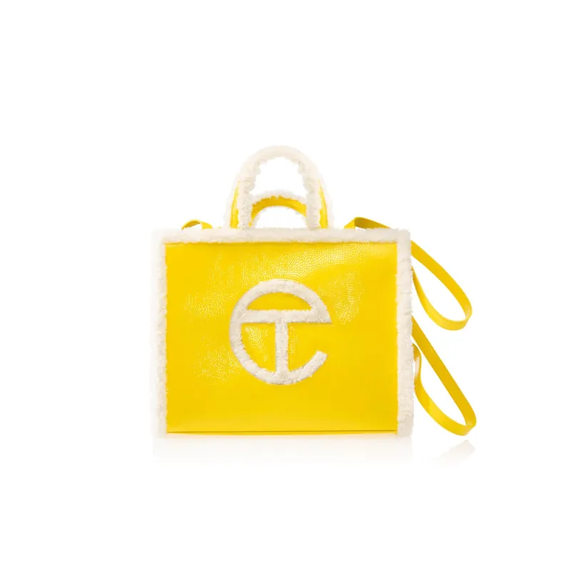 UGG x TELFAR Medium Shopper Crinkle - Taxi sold by Telfar