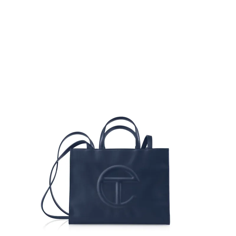 Medium Shopping Bag - Navy sold by Telfar