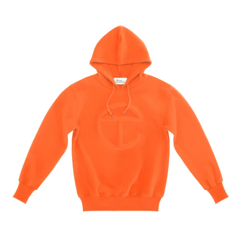 Embossed Hoodie - Orange sold by Telfar
