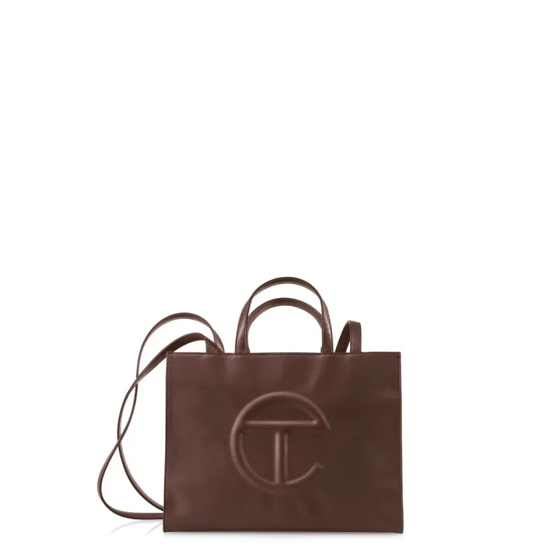Medium Shopping Bag - Chocolate sold by Telfar