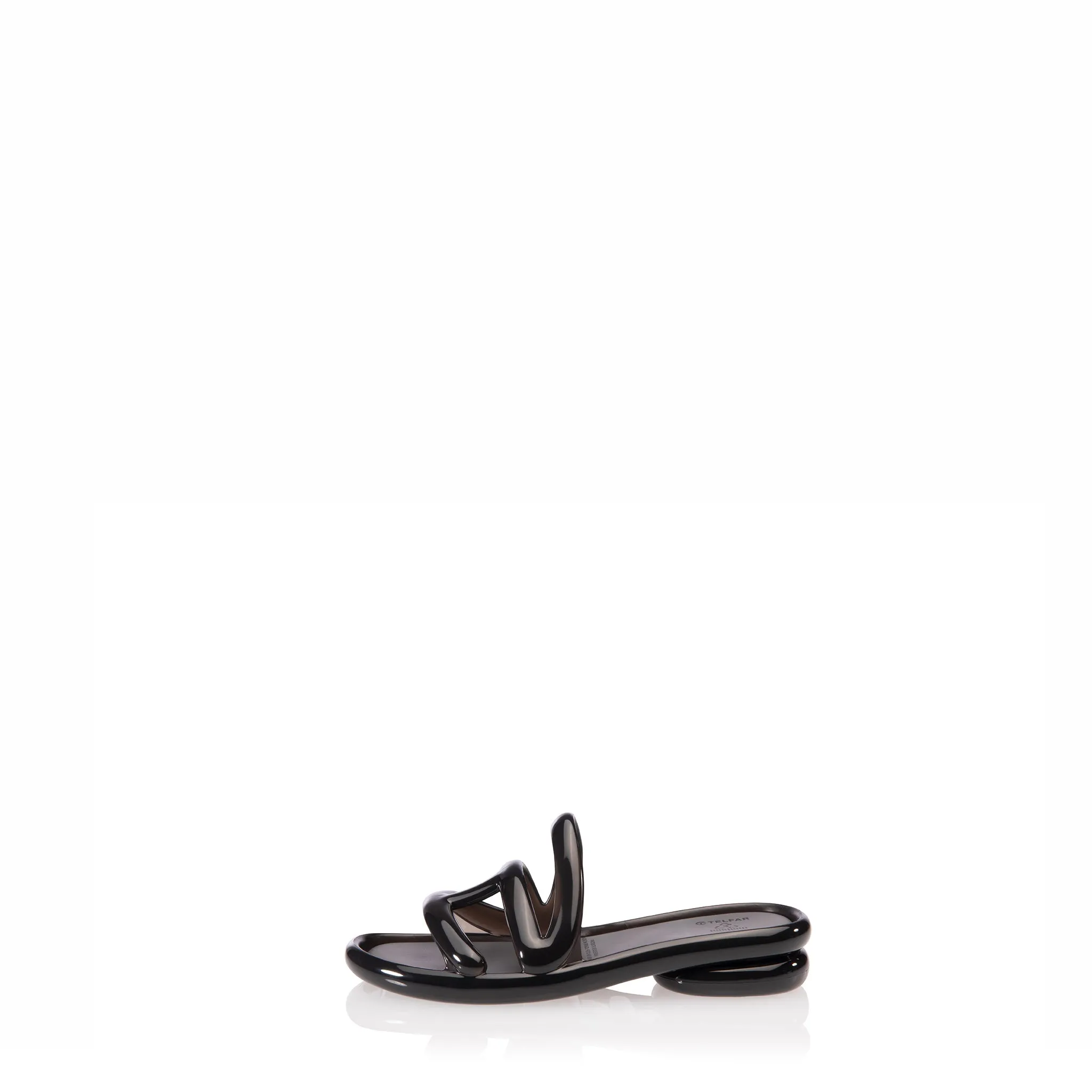 Melissa x Telfar Jelly Slide - Black sold by Telfar product image thumbnail 4