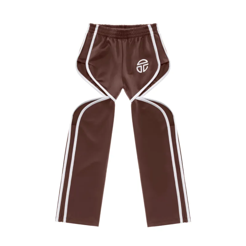 Thigh Hole Track Pant - Chocolate sold by Telfar