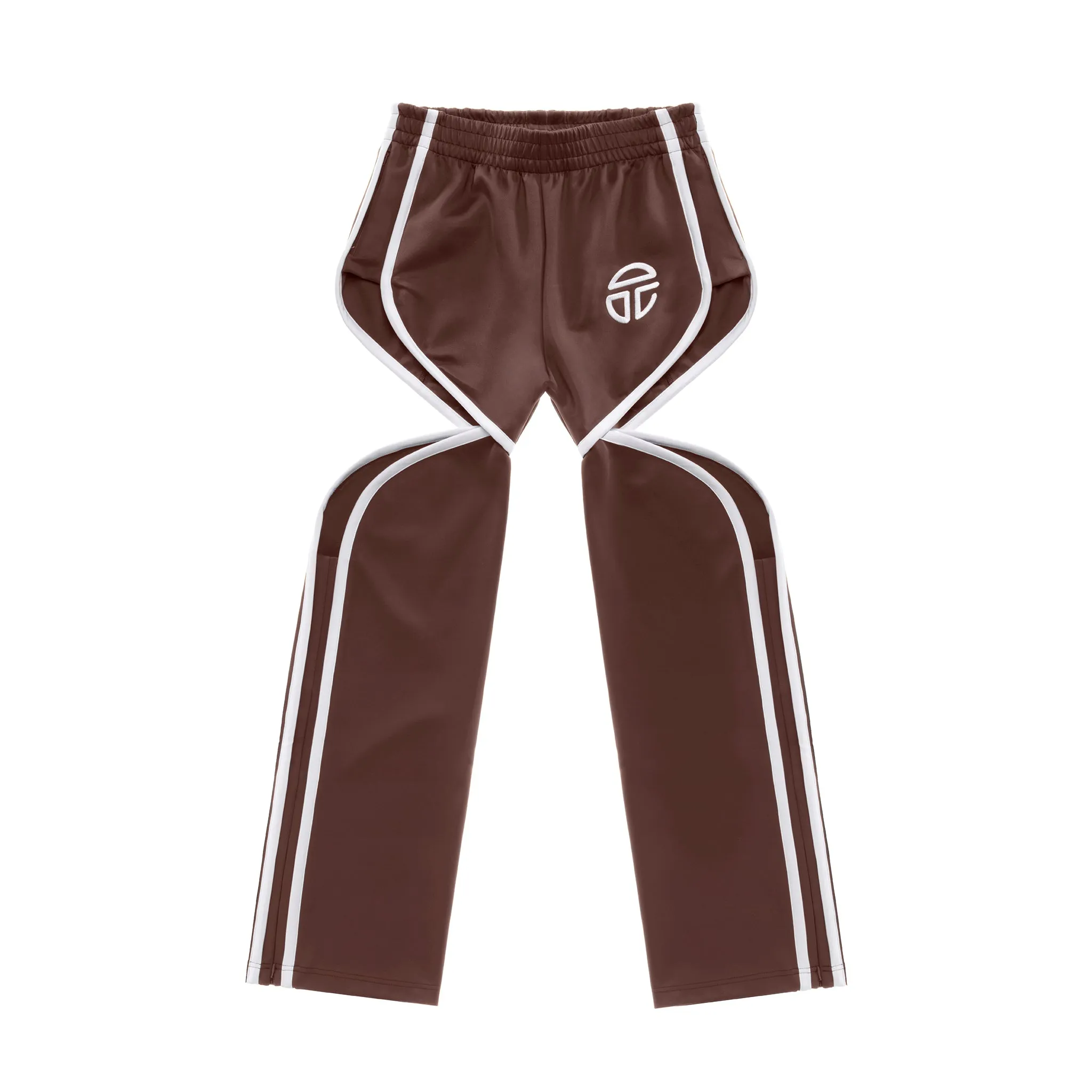 Thigh Hole Track Pant - Chocolate sold by Telfar