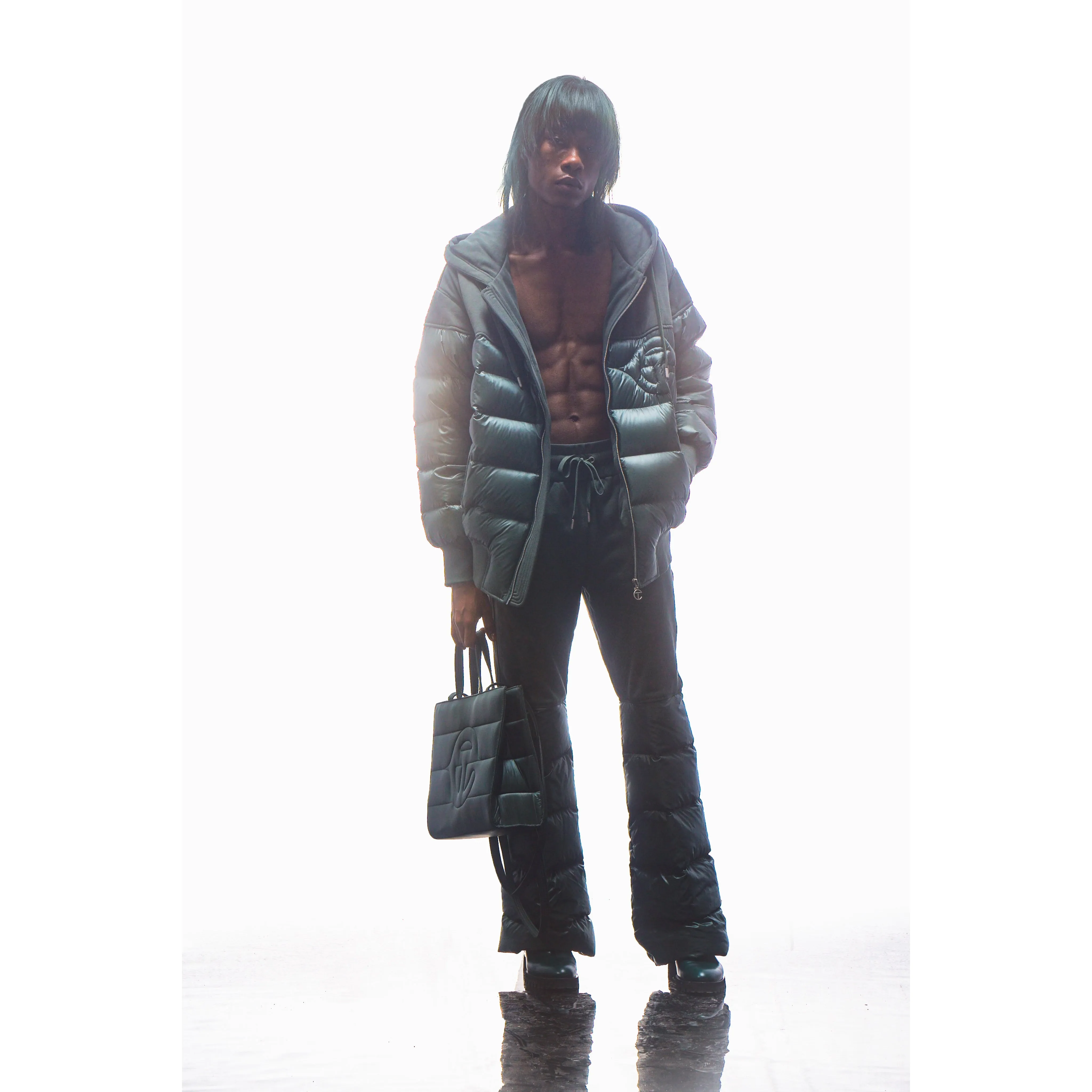 Medium Puff Shopper - Green sold by Telfar product image thumbnail 4