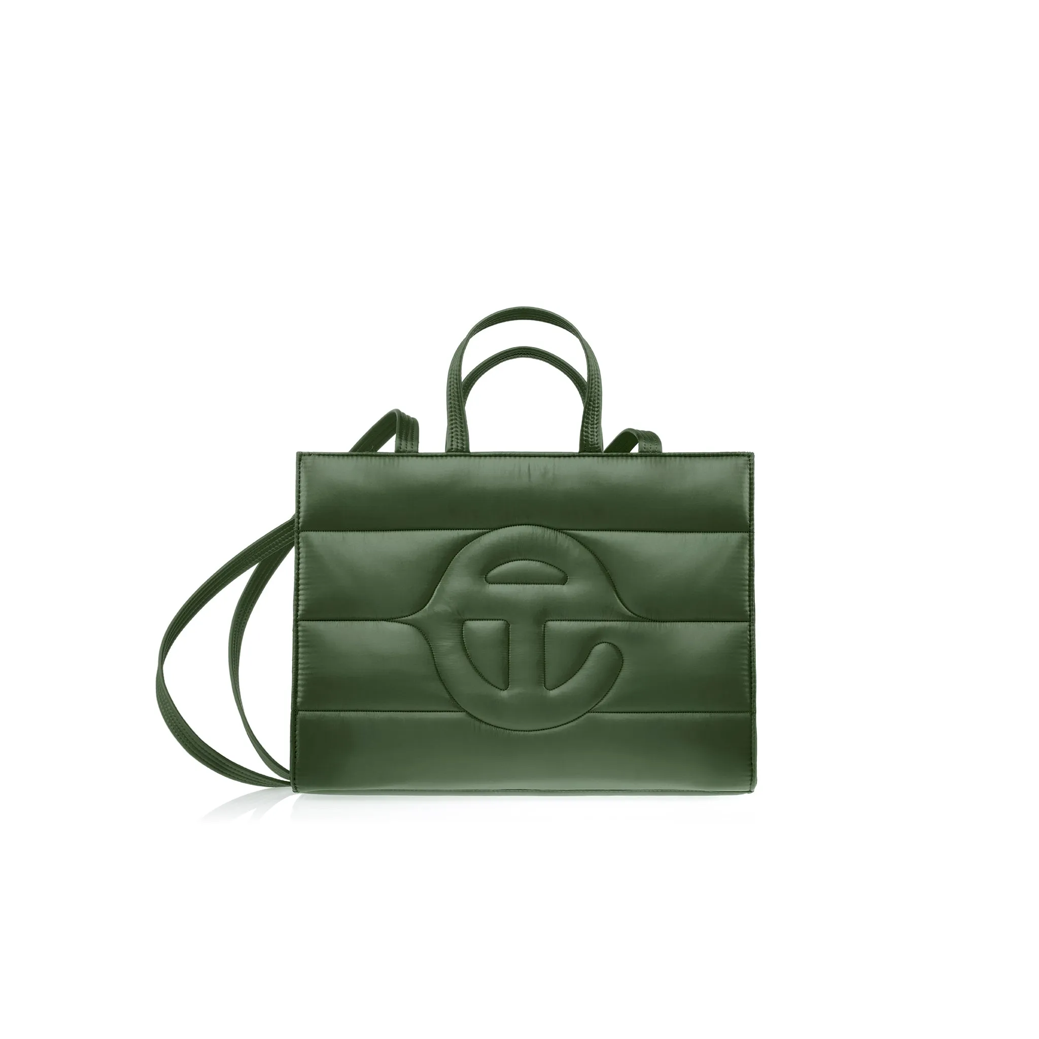 Medium Puff Shopper - Green sold by Telfar