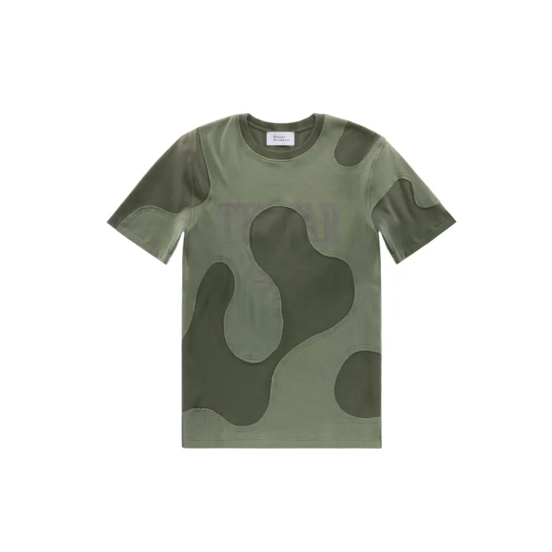 Camo T-shirt - Olive Drab sold by Telfar