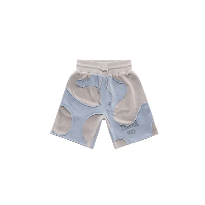 Camo Sweatshort - Blue/Bone sold by Telfar