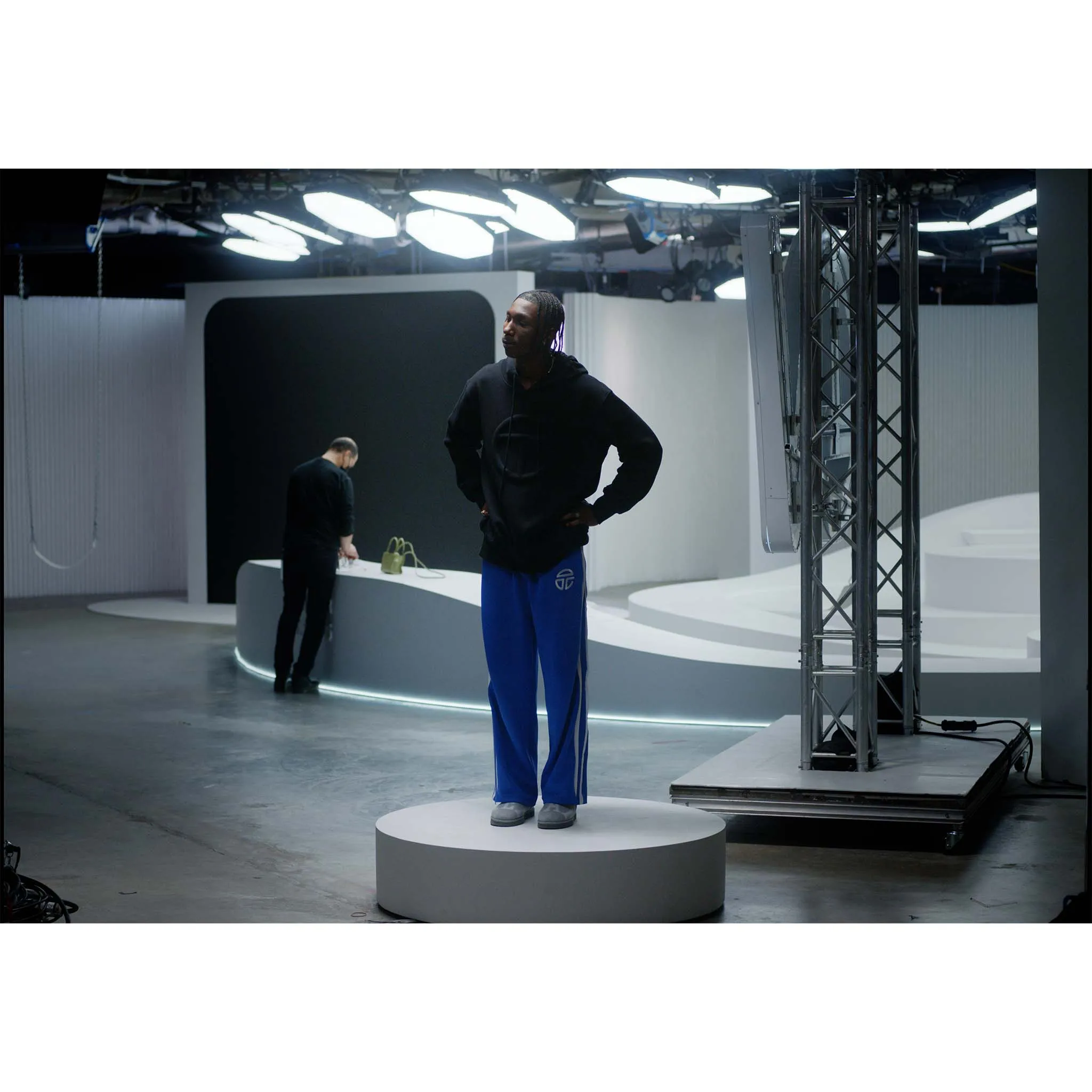 Embossed Hoodie - Dark Olive sold by Telfar product image thumbnail 4