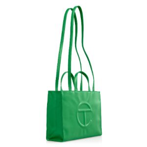 Medium Shopping Bag - Greenscreen sold by Telfar