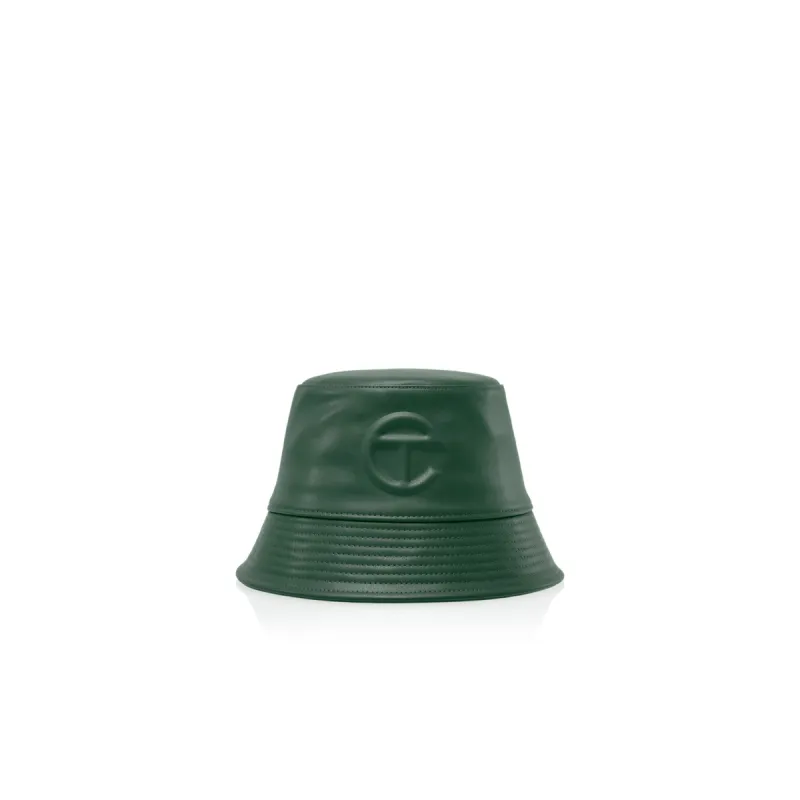 Telfar Bucket Hat - Dark Olive sold by Telfar