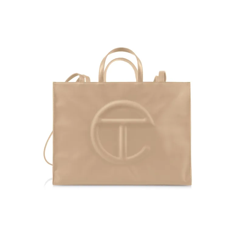 Large Shopping Bag - Cream sold by Telfar