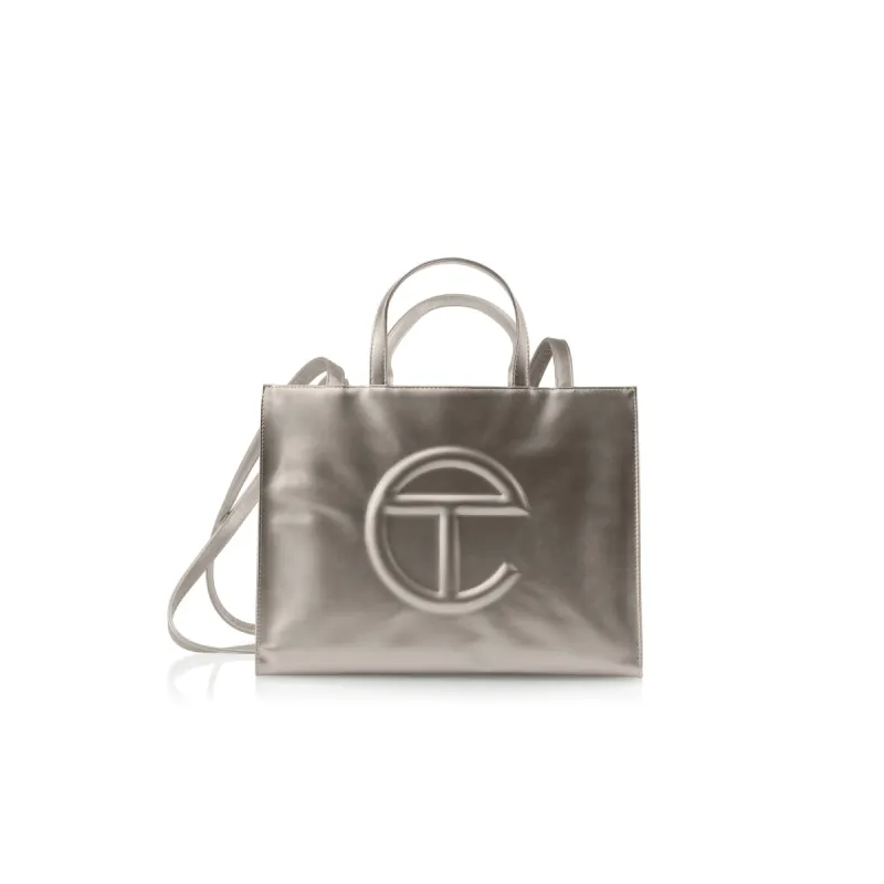 Medium Shopping Bag - Bronze sold by Telfar
