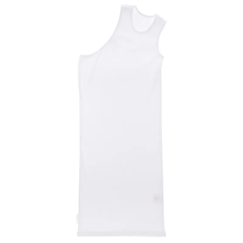Half Tank Tunic - White sold by Telfar