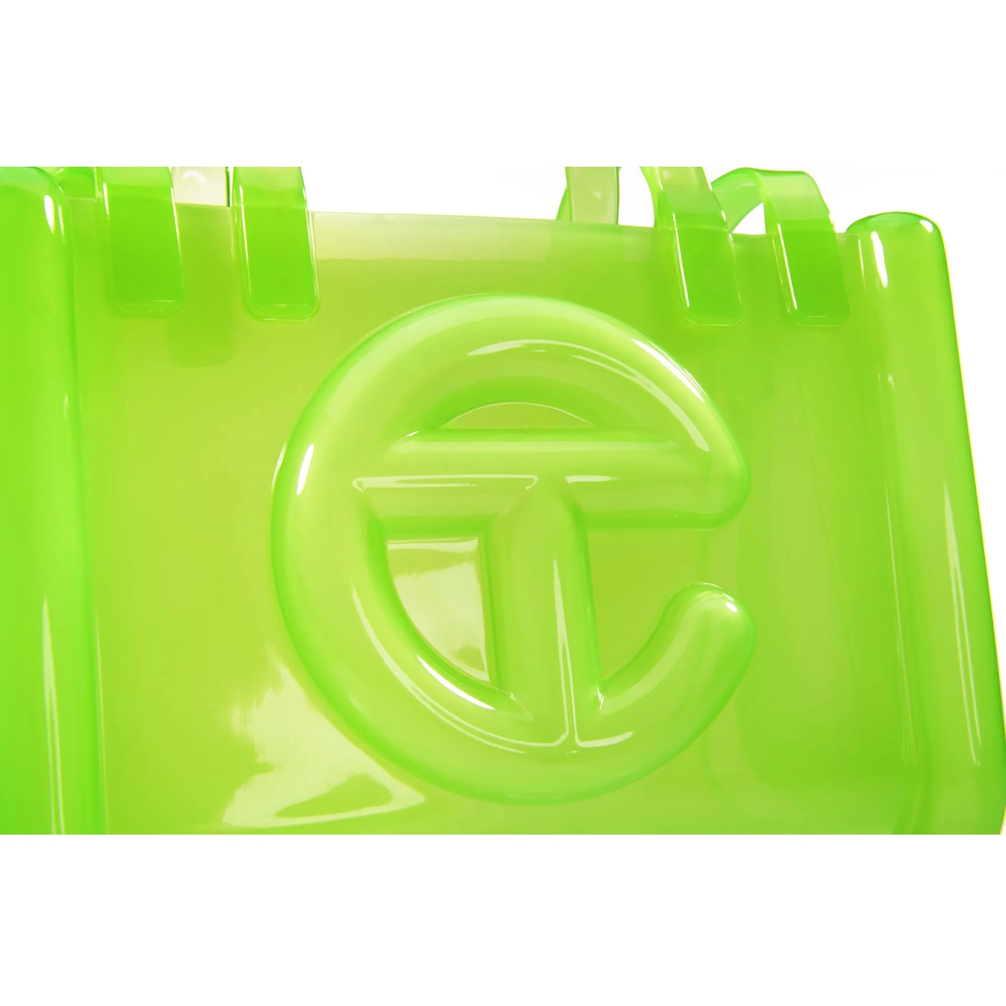 Melissa X Telfar Small Jelly Shopper - Green sold by Telfar product image thumbnail 3