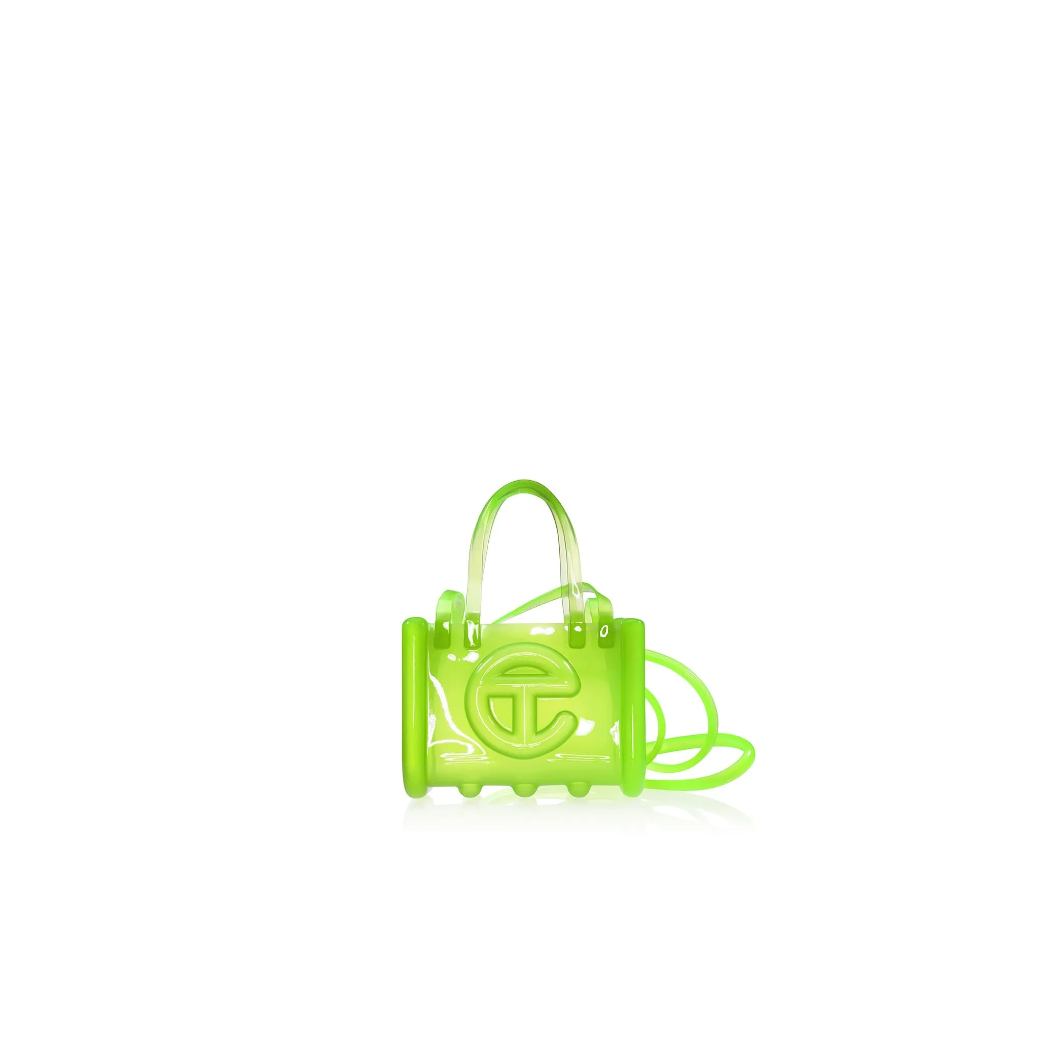 Melissa X Telfar Small Jelly Shopper - Green sold by Telfar