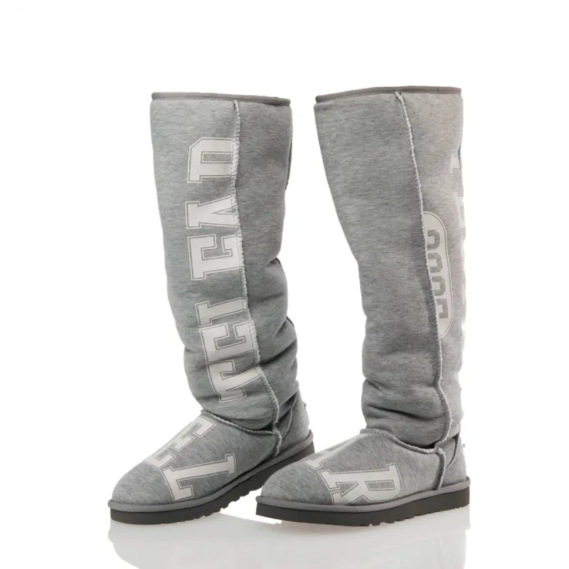 UGG x TELFAR Fleece Tall - Heather Grey sold by Telfar