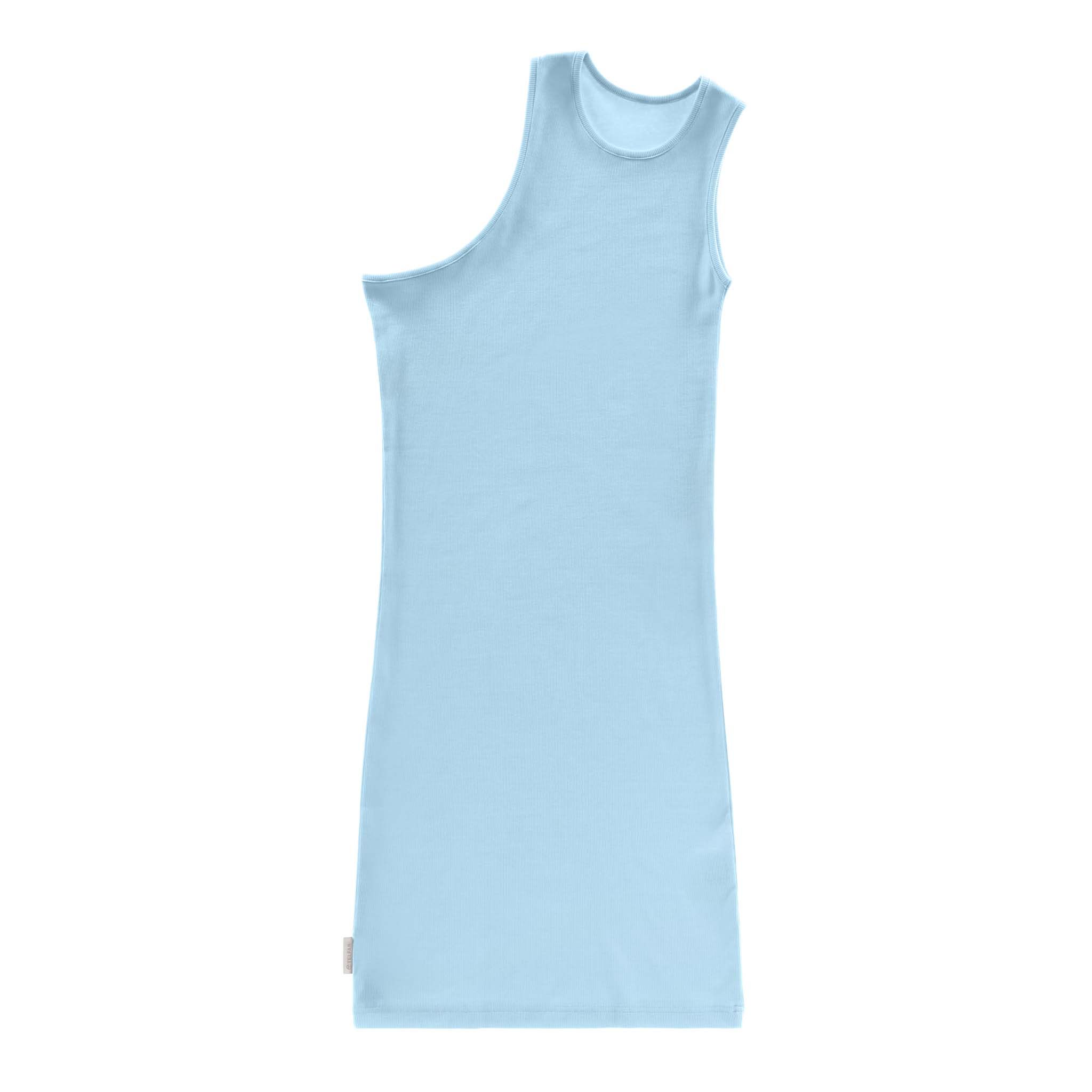 Half Tank Tunic - Pool Blue sold by Telfar