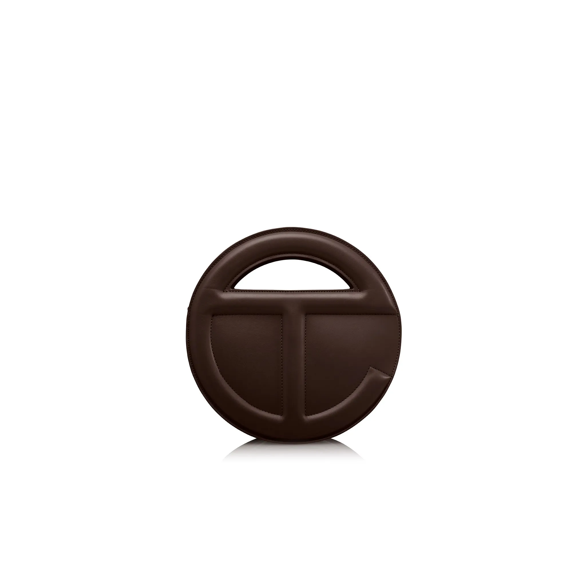 Round Telfar Circle Bag - Chocolate sold by Telfar product image thumbnail 2