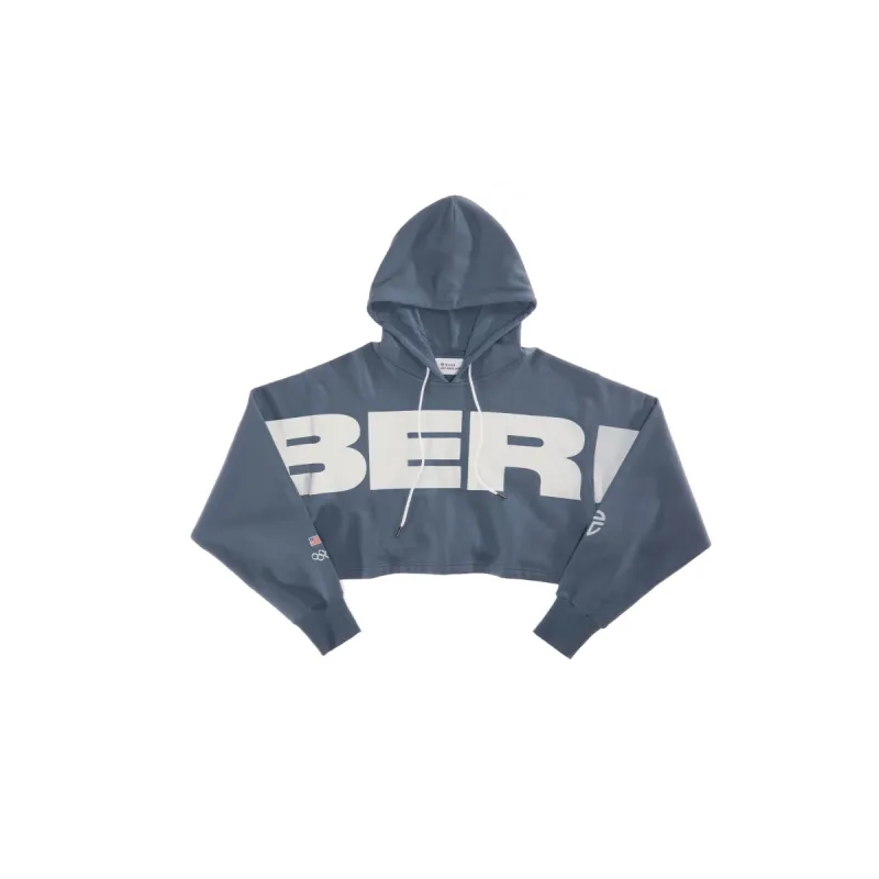 Crop Hoodie - Liberia sold by Telfar
