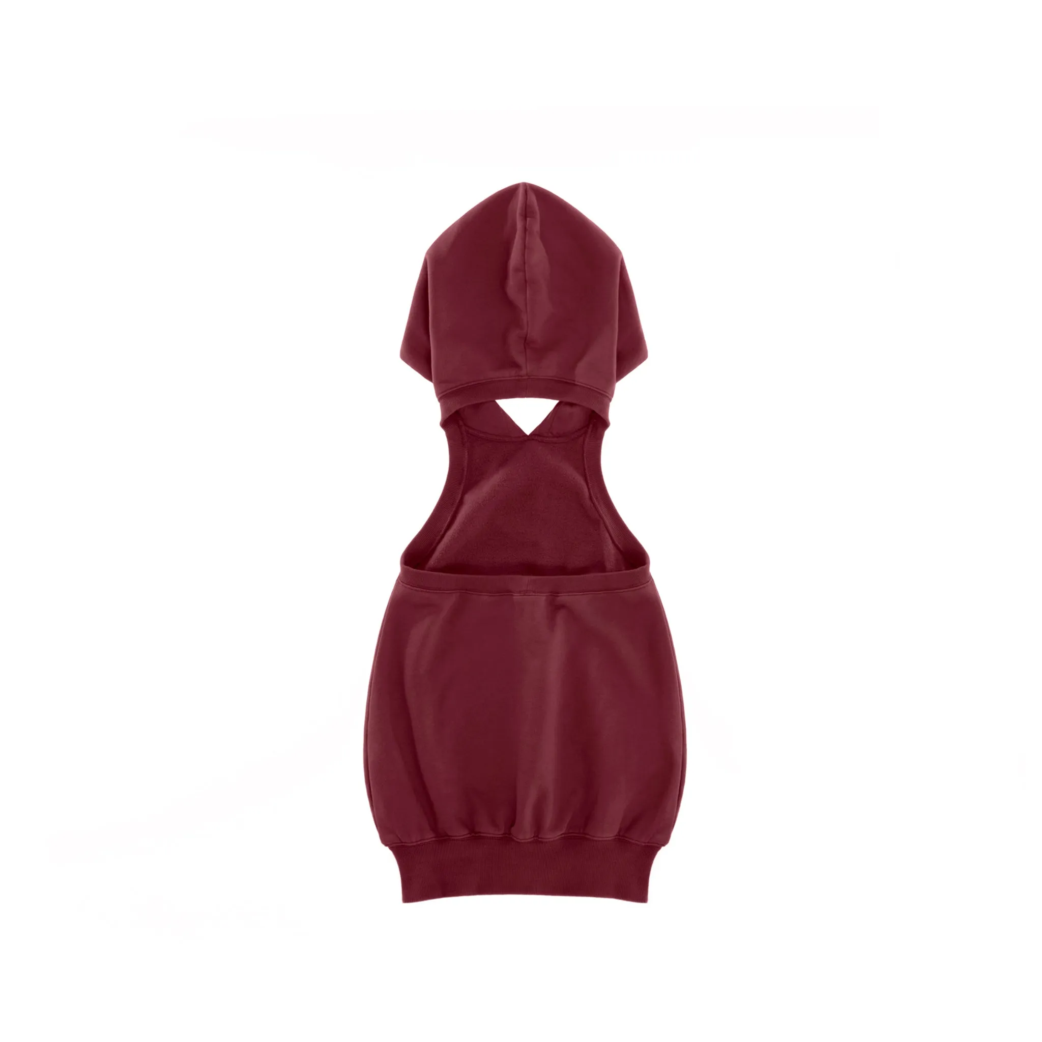 Halter Hoodie - Oxblood sold by Telfar product image thumbnail 3