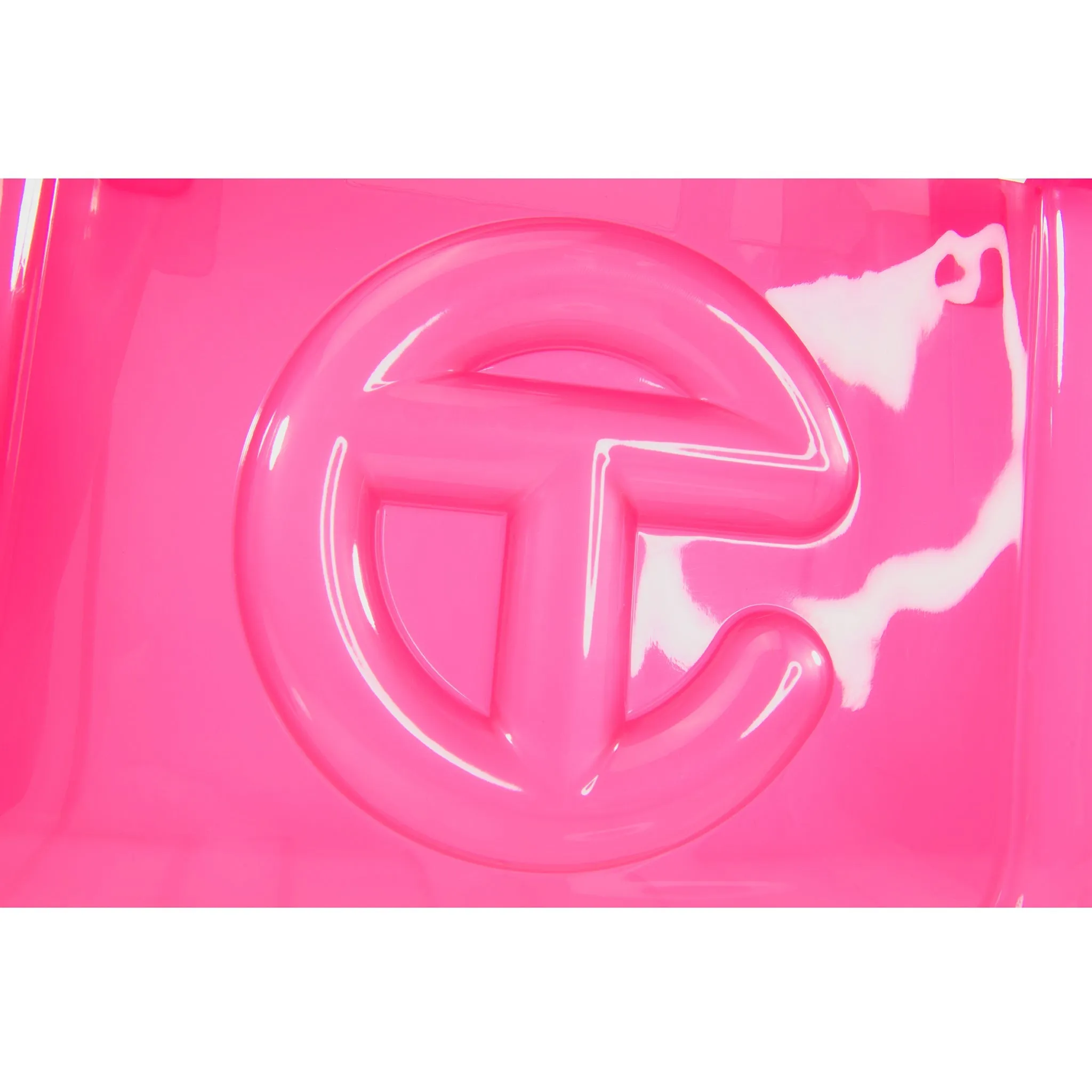 Melissa x Telfar Small Jelly Shopper - Clear Pink sold by Telfar product image thumbnail 3