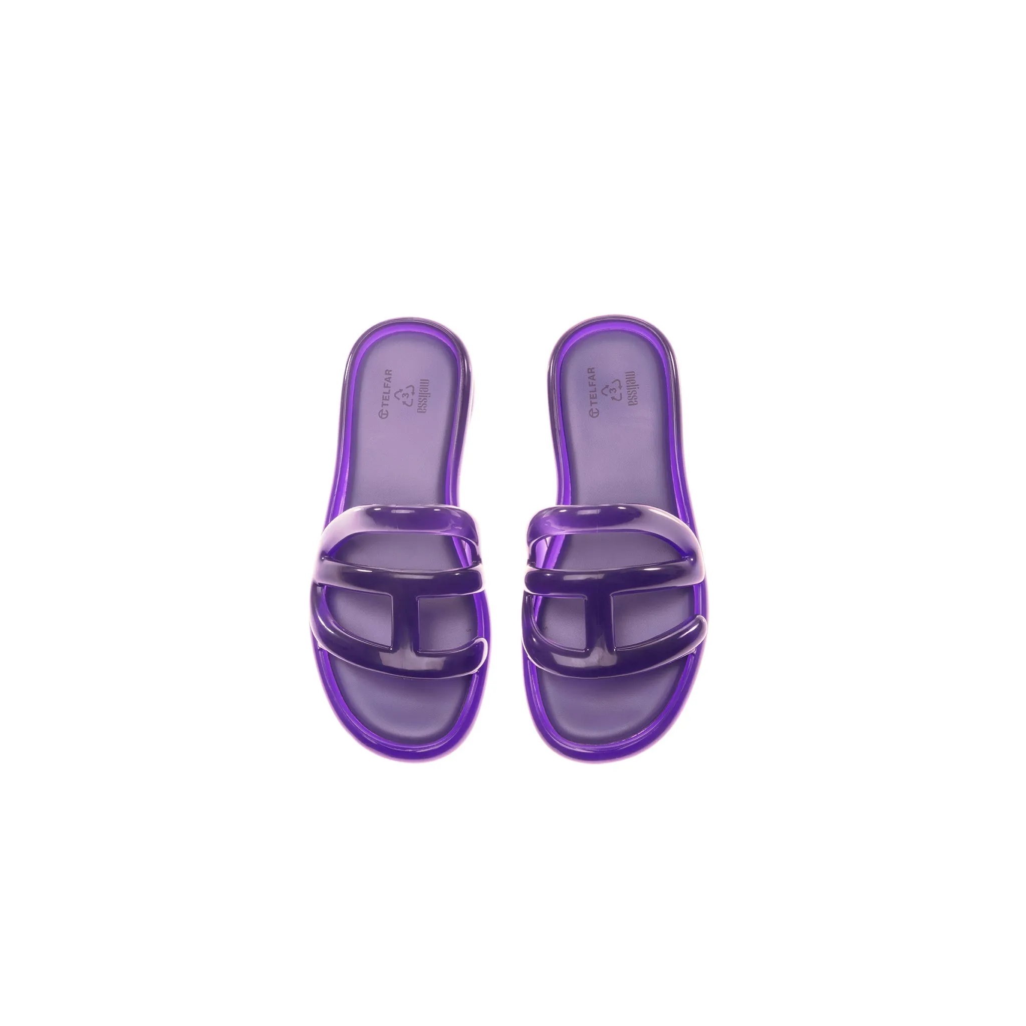 Melissa x Telfar Jelly Slide - Purple sold by Telfar product image thumbnail 5