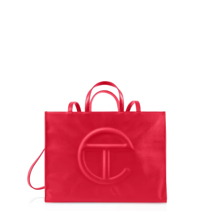Large Shopping Bag - Red sold by Telfar