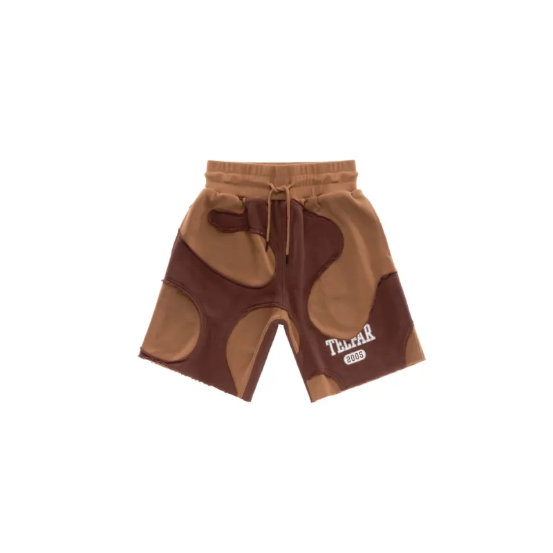 Camo Sweatshort - Chocolate sold by Telfar