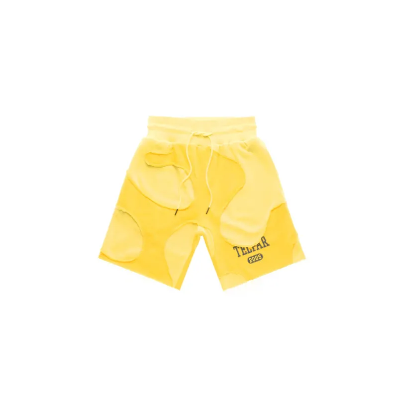 Camo Sweatshort - Yellow sold by Telfar